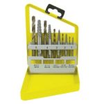 EXTRACTOR PARA TORNILLOS CON BROCAS 10 PIEZAS SURTEK 107044