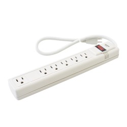 SUPRESOR DE PICOS 6 ENTRADAS SURTEK 136221