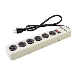 SUPRESOR DE PICOS 6 ENTRADAS SURTEK 136222