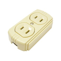 CONTACTO DUPLEX SUPERFICIE POLARIZADO SURTEK 136403