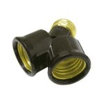 PORTALAMPARA DOBLE SURTEK 136658