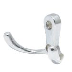 GANCHO PERCHERO DOBLE NIQUEL LOCK 13PE