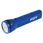 LINTERNA PLASTICO RECARGABLE 4 LED FOY 144096