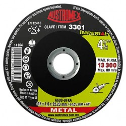 DISCO DE CORTE 115x2.0X22.2 MM DOS EN UNO 3301 AUSTROMEX