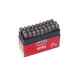 LETRAS "A-Z" GOLPE 5/32" 27pz URREA 42L4