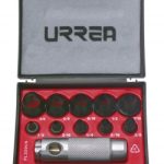 JUEGO SACABOCADOS DE 1/8 URREA 49901