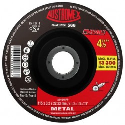 DISCO CORTE METAL T42 AUSTROMEX 566