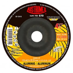 DISCO DE FIBRA 4-1/2X5/8 670 AUSTROMEX