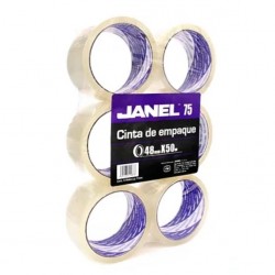 CINTA TRANSPARENTE 48MMX50M 0754850700 JANEL