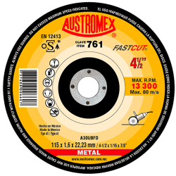DISCO CORTE METAL SP AUSTROMEX 761