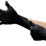 GUANTE NITRILO 100 PIEZAS NEGRO 93-252M