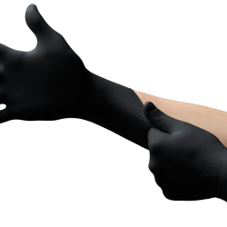 GUANTE NITRILO 100 PIEZAS NEGRO 93-252M