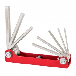 8 LLAVES ALLEN STD TIPO NAVAJA TRUPER 15556