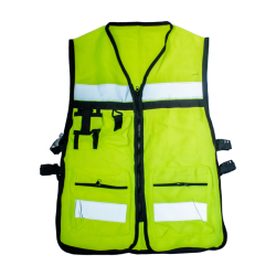 CHALECO BRIGADISTA VERDE LIMON CHB-VM