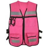 CHALECO BRIGADISTA ROSA UNITALLA CHB-RS