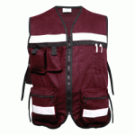 CHALECO BRIGADISTA VINO UNITALLA CHB-VI