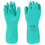 GUANTE NITRILO VERDE GN-NT-SLVX-LG