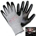 GUANTE PARA CORTE N5 PALMA NITRILO 8 SK-HPPE-5-MD