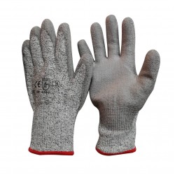 GUANTE POLIESTER GRIS DERMACARE 51-610-8