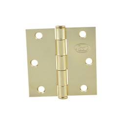 BISAGRA CUADRADA PLANA LATON BRILLANTE 2" LOCK LBC20LB