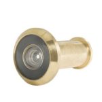 MIRILLA PARA PUERTA, LATON BRILLANTE LOCK LM200LBB