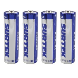PILA ALCALINA AA 4 PIEZAS SURTEK PA42A