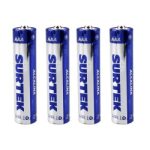 PILA ALCALINA AAA 4 PIEZAS SURTEK PA43A