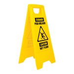 Letrero de piso resbaloso, 62 cm