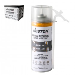 ESPUMA EXPANSIVA DE POLIURETANO 300ml WESTON WM-0800