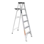 Escalera De Tijera Tipo III, 5 Escalones, Con Bandeja