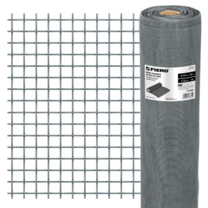 Malla Mosquitera, Fibra De Vidrio, Gris, 0.60 x 30 m