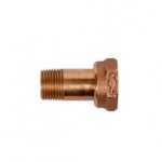 NIPLE MEDIDOR 3/4 X 2 1/2 CON TUERCA RUGO NMT