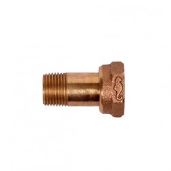 NIPLE MEDIDOR 3/4 X 2 1/2 CON TUERCA RUGO NMT